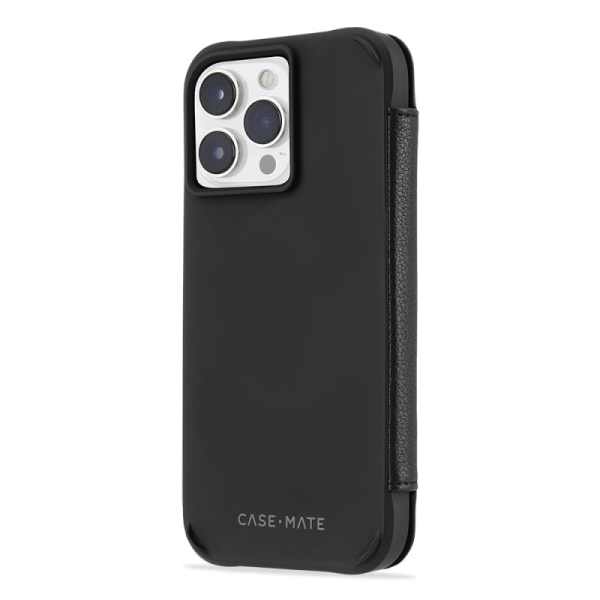 Case-Mate Wallet Folio Case MagSafe for iPhone 14 Pro Max - Black - Image 3