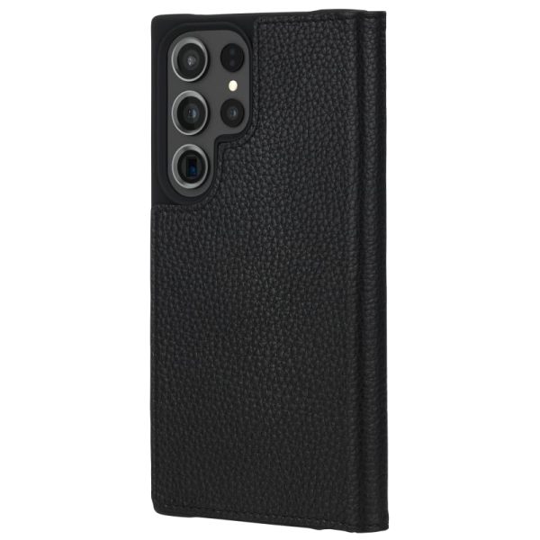 Case-Mate Wallet Folio Antimicrobial Case for Samsung Galaxy S23 Ultra - Black - Image 2