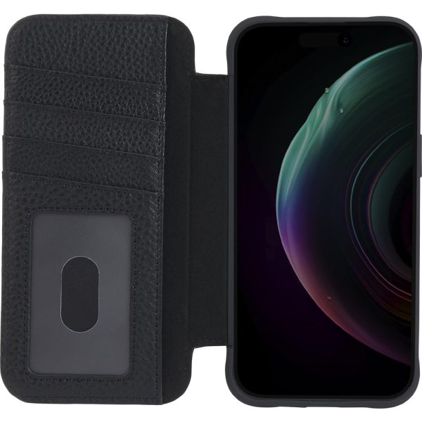 Case-Mate Wallet Folio MagSafe Case For iPhone 15 Pro Max - Black - Image 4