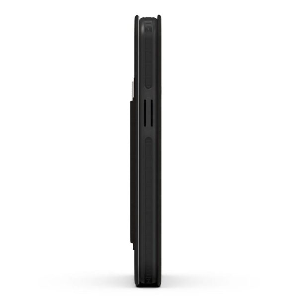 EFM Miami Leather Wallet Case Armour with D3O For iPhone 13 Pro Max (6.7") - Smoke Black - Image 4