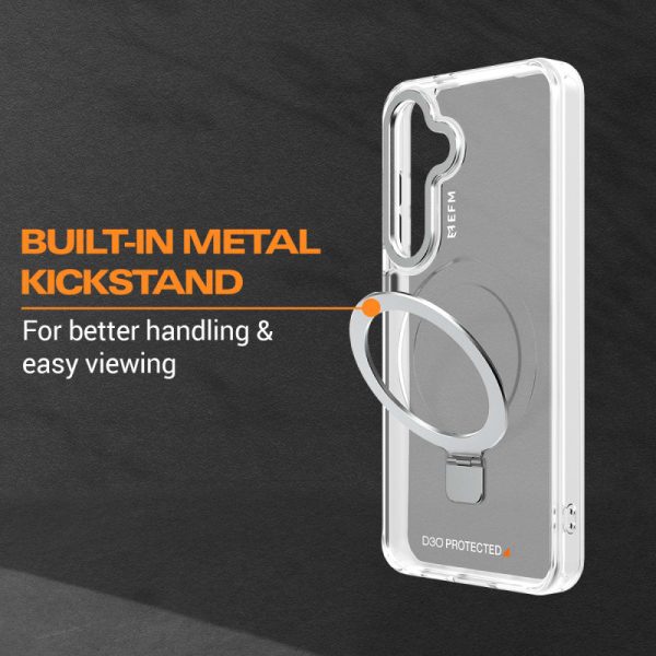 EFM Alta D3O BIO Case Armour Samsung Galaxy S24+ Clear - Image 4