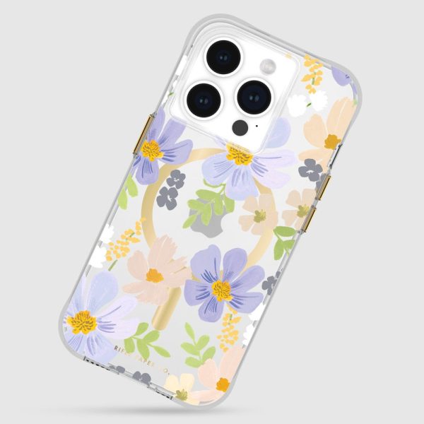 Case-Mate Rifle Paper MagSafe Case For iPhone 15 Pro - Pastel Marguerite - Image 3