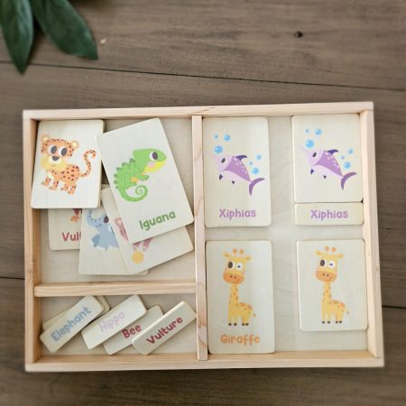 Montessori Tray For Language Card