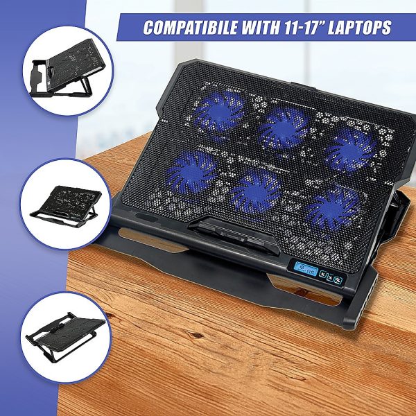 Laptop Cooling Fan 11-17" Notebook - Image 7