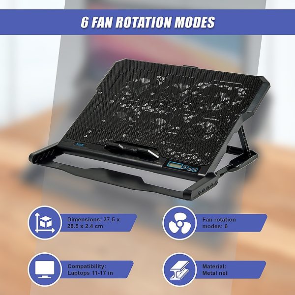 Laptop Cooling Fan 11-17" Notebook - Image 8