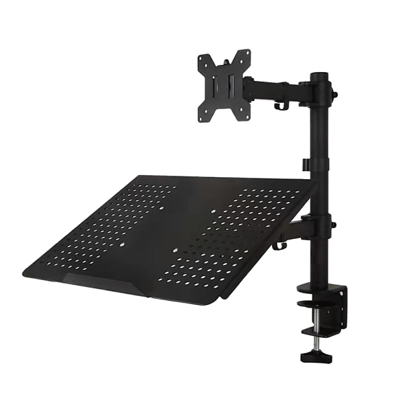 Monitor Mount & Laptop and Tablet Shelf Stands Holders Adjustable Workspace Arm - Image 5