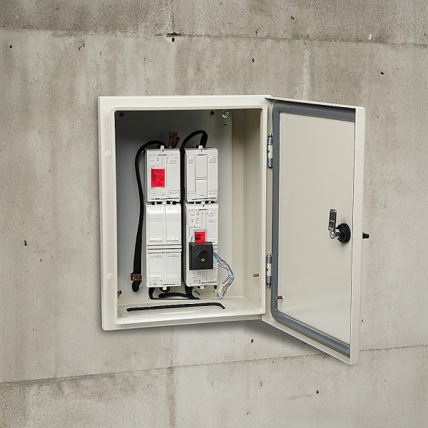 Carbon Steel Electrical Enclosure Box IP65 Wall Mount 400 x 300 x 200 mm - Image 2