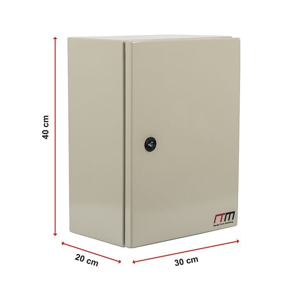 Carbon Steel Electrical Enclosure Box IP65 Wall Mount 400 x 300 x 200 mm - Image 15