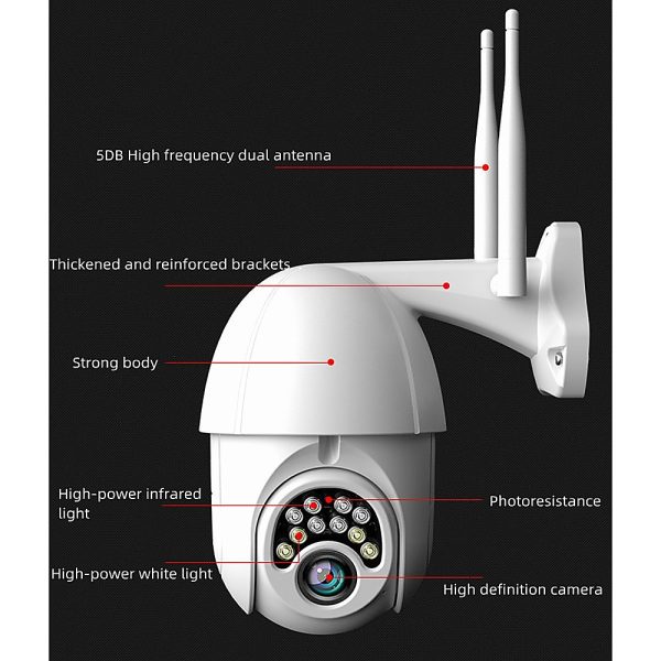Security Camera System Wifi CCTV 1080P Waterproof Outdoor Night Vision 2.4GHz - Image 8