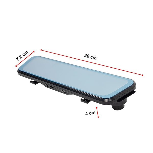 Dash Camera 1080P Front and Rear Smart Car DVR Recorder Night Vision 10" - Image 14