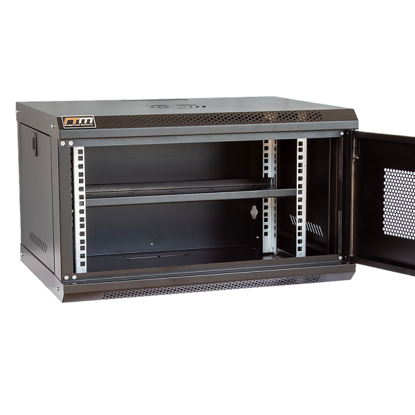 19" 6U Wall Mount Network DVR NVR Data Cabinet Enclosure - Image 7