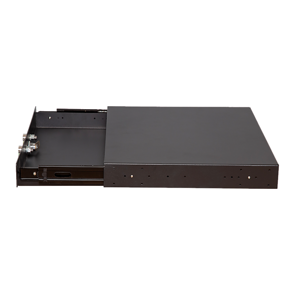 1U Locking Rack Mount Drawer Secure Steel Storage for 19" Network Server - Image 4