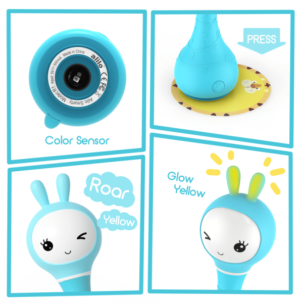 Alilo Smarty Rattle R1 Blue - Image 3