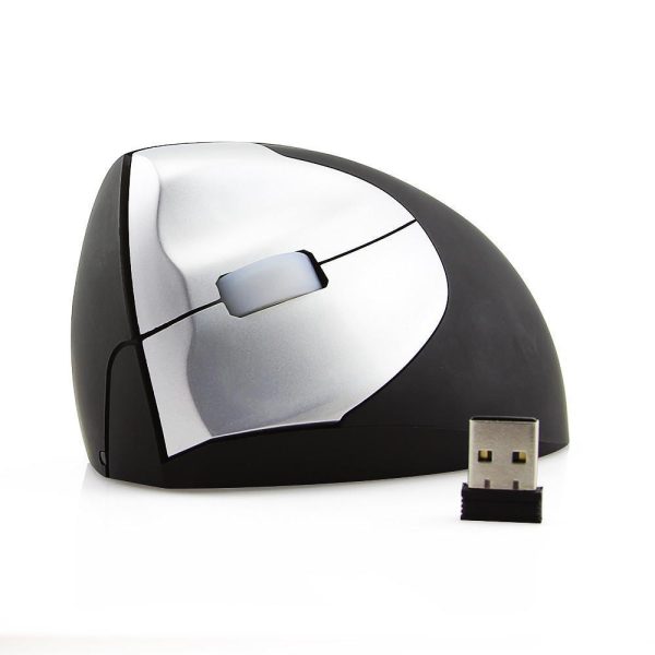 ErgoFeel Vertical Ergonomic Mouse - Right Handed - Wireless - Image 6