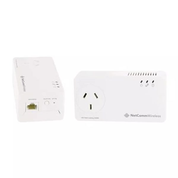 Netcomm NP511 AV500 Powerline Twin Pack with AC Passthrough -A - Image 2