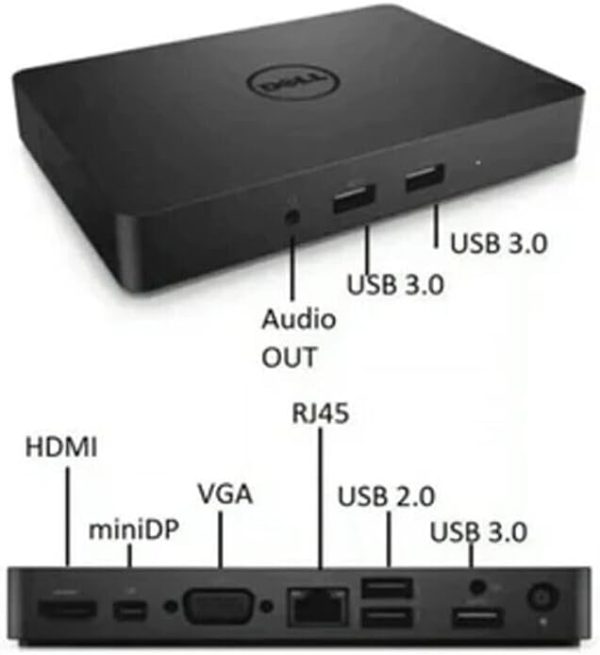 (Refurbished) WD15 USB-C 4K FHD HDMI Docking Station (K17A) - Image 2