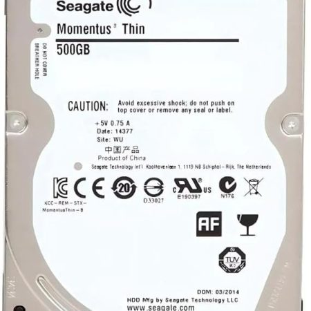 (Refurbished) 2.5" 500GB SATA HDD (ST500LM021)