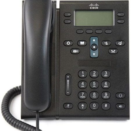 (Refurbished) Charcoal Standard Handset IP Phone (CP-6945)