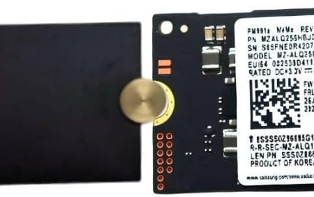 (Refurbished) MZ-ALQ256B PM991a 256GB M.2 2242 NVME PCIE SSD + Extender to M.2 2280