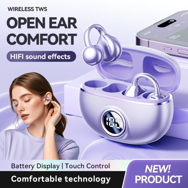Skin M97 Spherical OWS Plated Over-Ear Bluetooth Earphones - Stylish Design, Superior Sound Quality, Comfortable Fit - Image 3