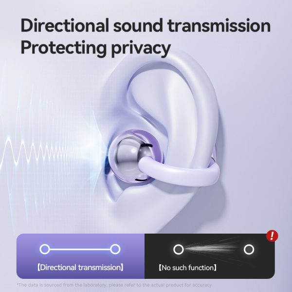 Black M79 Spherical OWS Over-Ear Bluetooth Earphones - Wireless, Stylish Design, Superior Sound Quality - Image 3