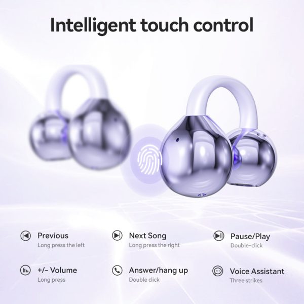 Black M79 Spherical OWS Over-Ear Bluetooth Earphones - Wireless, Stylish Design, Superior Sound Quality - Image 4