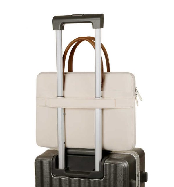 Pink Simple & Stylish Laptop Bag - Elegant Notebook Carrier for Students, Professionals, and Gift Purposes - Image 5