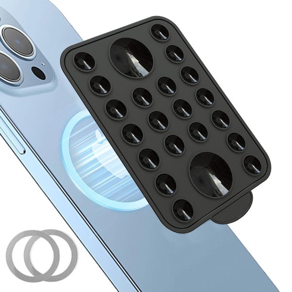 White Magnetic Phone Mount with High-Quality N52 Magnets - Strong, Durable, and Easy to Use - Image 4