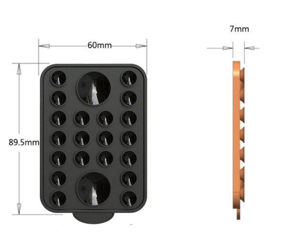 White Magnetic Phone Mount with High-Quality N52 Magnets - Strong, Durable, and Easy to Use - Image 5