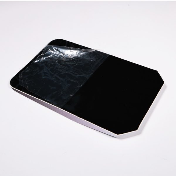 Gradual Pink Ergonomic PU Anti-Slip Mouse Pad with Wrist Support - Rectangular Gradient Desk Mat for Gaming and Office Use - Image 3