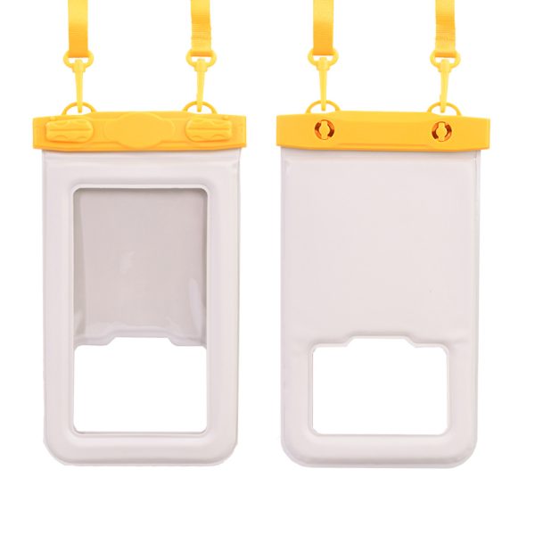 IPX8 Waterproof Phone Pouch with Inflatable Floating Layer,Touchscreen Dry Bag for Swimming(white) - Image 7