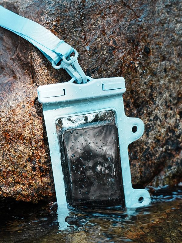 White 2-Pack Universal IPX8 Waterproof Phone Pouch with Lanyard - Touch Sensitive Case for Swimming & Outdoor Sports - Image 9
