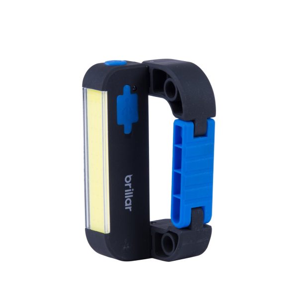 Powerbank Carabiner Light with COB LED Technology-Black/Navy - Image 2