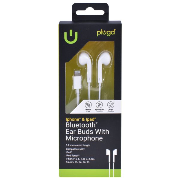 1.2M Lightning Bluetooth Ear Buds with Microphone for iPhone and iPad - Image 2