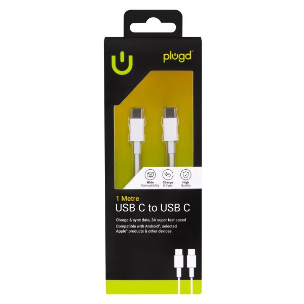 1M Charge & Sync USB C to USB C Cable - Image 2