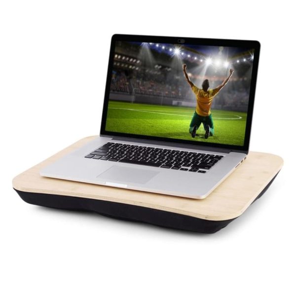 Portable Bamboo Laptop PC Table Lap Tray Workstation - Image 4