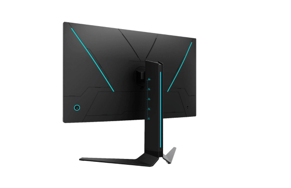QMAX Gaming Computer Monitor 27" IPS panel Flat QHD (2560 x 1440) 165Hz 1ms Adaptive Sync with Speakers Height Adjustable, Pivot, DP Cable Included - Image 3