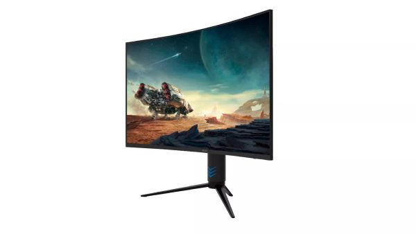 QMAX 31.5" Gaming Monitor Curved QHD 165Hz 2560*1440p 1ms with Build in Speakers Height Adjustable - Image 2