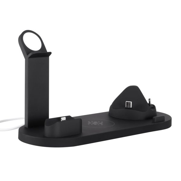 Devanti 4 in 1 Wireless Charger Multi-function Station for Phone Airpod iWatch 15W - Image 3