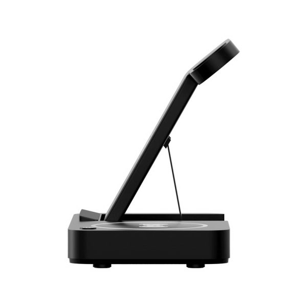 Devanti 4-in-1 Wireless Charger Station Fast Charging for Phone Black - Image 3