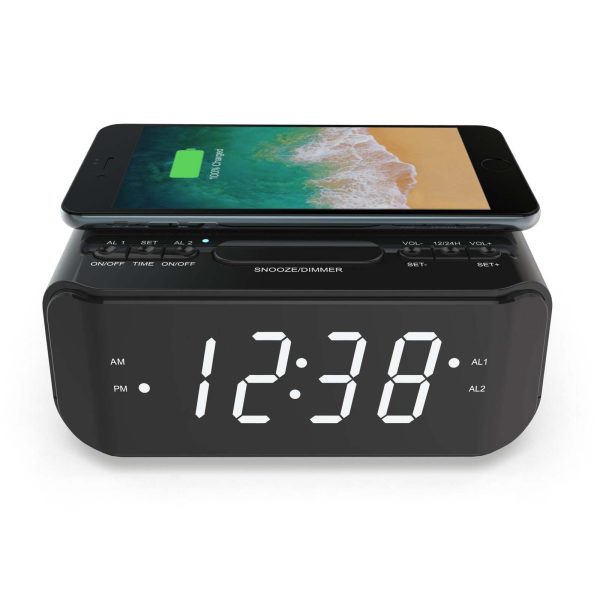 Wireless Charging Alarm Clock - Image 3
