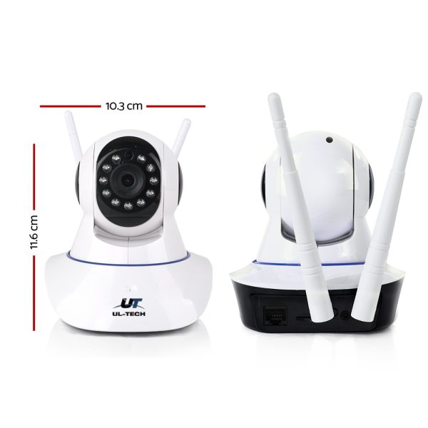 UL-tech 1080P Wireless IP Cameras Security WIFI Cam White - Image 2