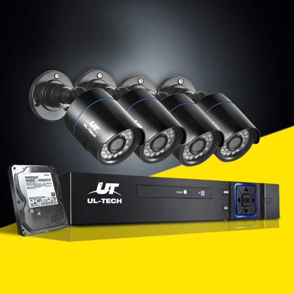 UL-tech CCTV Security System 4CH DVR 4 Cameras 1TB Hard Drive - Image 8