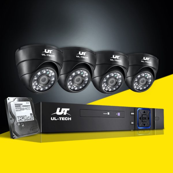 UL-tech CCTV Security System 8CH DVR 4 Cameras 1TB Hard Drive - Image 8