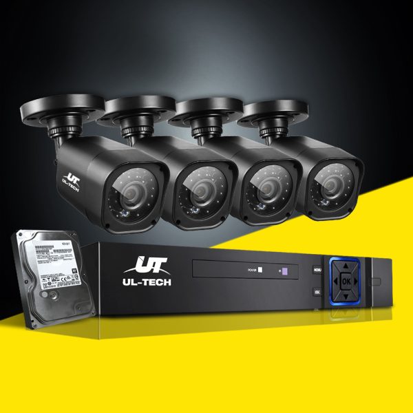 UL-tech CCTV Security System 8CH DVR 4 Cameras 2TB Hard Drive - Image 8