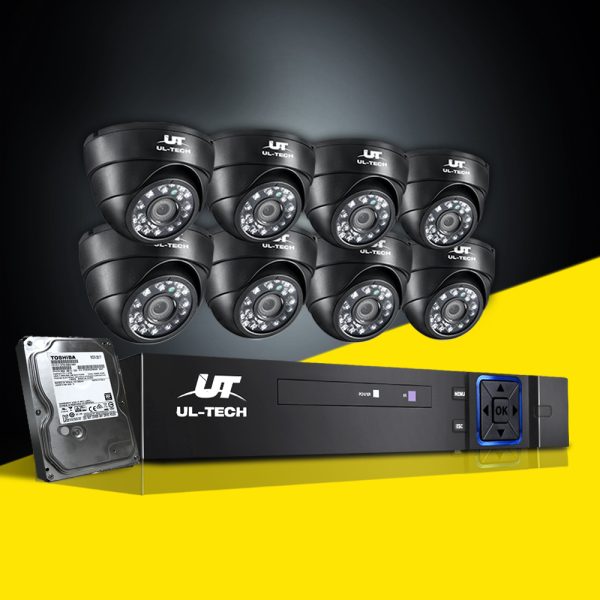 UL-tech CCTV Security System 8CH DVR 8 Cameras 1TB Hard Drive - Image 7