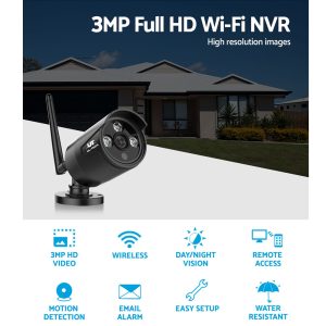UL-tech Wireless CCTV 3MP Camera Bullet - Image 2