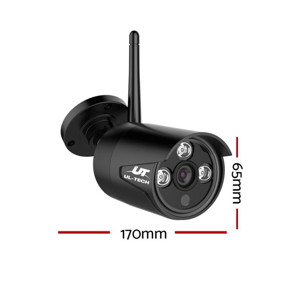 UL-tech Wireless CCTV 3MP 2 Cameras Bullet - Image 2