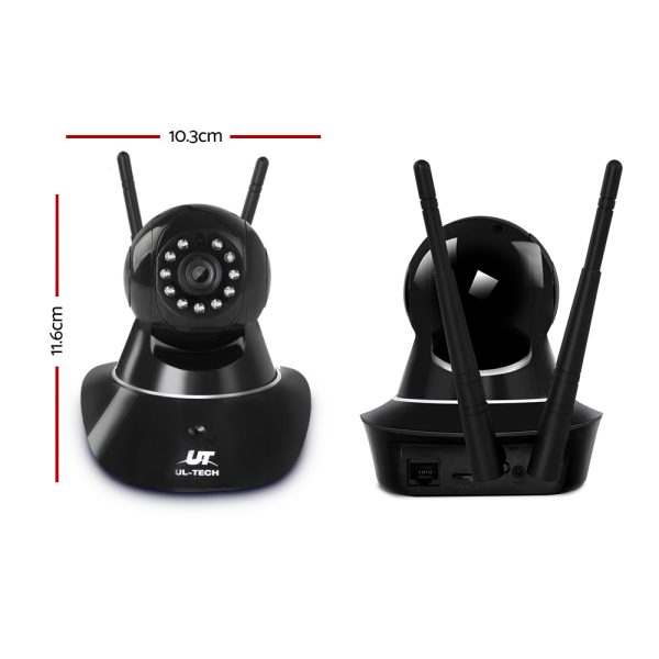 UL-tech 1080P Wireless IP Camera Security WIFI Cam Black - Image 2