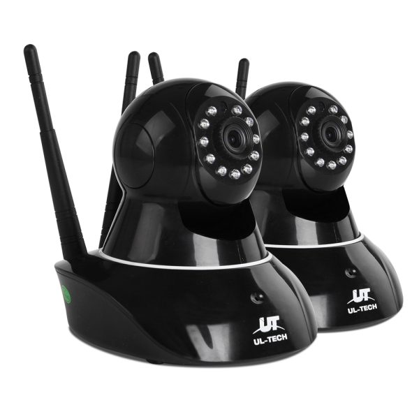 UL-tech 1080P Wireless IP Cameras Security WIFI Cam Black - Image 3
